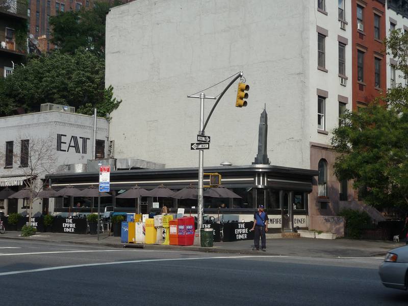 August 20, 2009 - Manhattan, New York, New York.<br />Empire Diner on corner of 22nd Street and 10th Avenue.