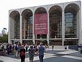 August 20, 2009 - Manhattan, New York, New York.<br />Baiba, Joyce, and Ronnie at Lincoln Center with the Metropolitan Opera House in back.