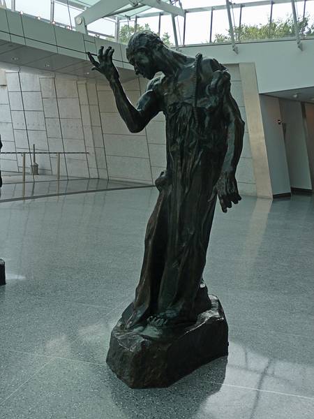 August 21, 2009 - Brooklyn, New York, New York.<br />At the Brooklyn Museum.<br />Auguste Rodin's 'Pierre de Wiessant'.