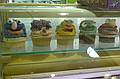 August 22, 2009 - Manhattan, New York, New York.<br />Chelsea Market (on 9th Ave, between 15th and 16th Streets).<br />Sesame Street character muffins.