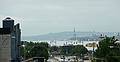 August 22, 2009 - High Line Park, Manhattan, New York, New York.<br />Statue of Liberty in the distance.