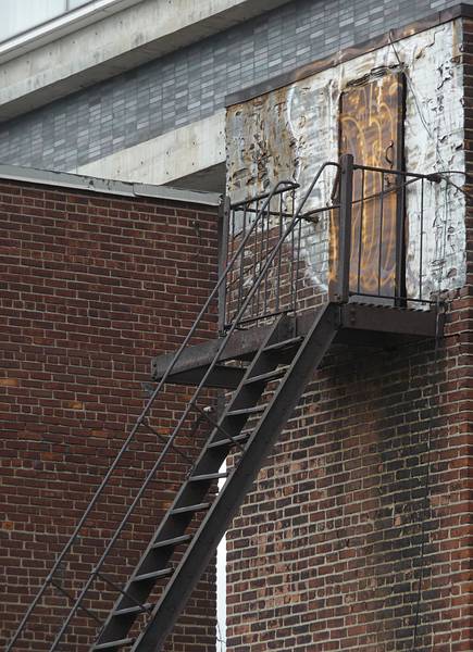 August 22, 2009 - High Line Park, Manhattan, New York, New York.<br />Structure to hold a water tank?