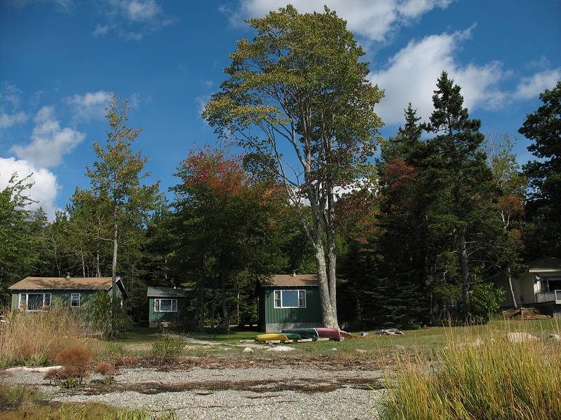 Sept. 24, 2009 - Western Bay area of Bar Harbor, Maine.<br />Windward Cottages.