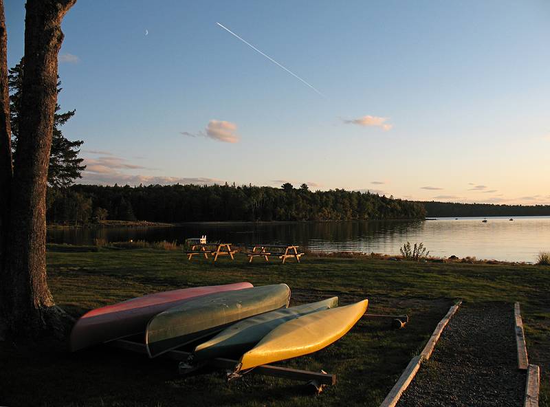 Sept. 24, 2009 - Western Bay area of Bar Harbor, Maine.<br />View of Western Bay from Windward Cottages.