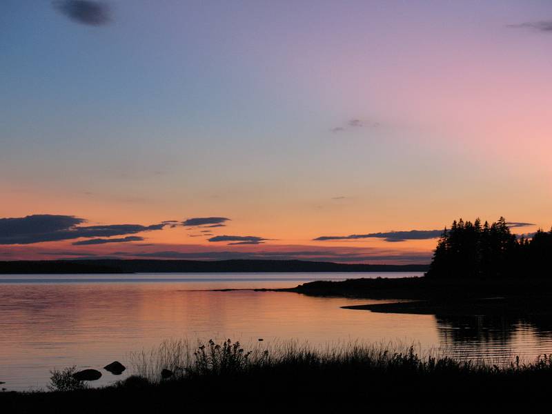 Sept. 24, 2009 - Western Bay area of Bar Harbor, Maine.<br />View of Western Bay from Windward Cottages.