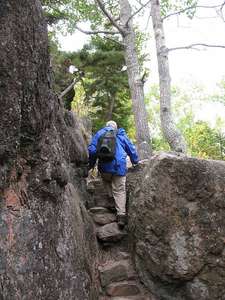 Sept. 25, 2009 - Cadillac Cliff Trail, a spur off Gorham Mountain Trai, Acadia National Park, Maine.<br />Egils.