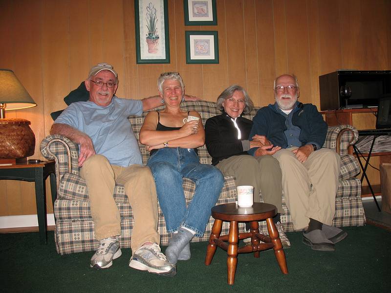 Sept. 26, 2009 - Windward Cottages, Western Bay area of Bar Harbor, Maine.<br />Ray, Deb, Joyce, and Egils.