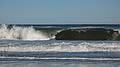 Oct. 19, 2009 - Parker River National Wildlife Refuge, Plum Island, Massachusetts.<br />Wave off parking lot #3.