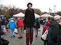Oct. 31, 2009 - Waverly Farmers' Market, Barclay & E. 32nd Streets, Baltimore, Maryland.<br />It's Halloween day.