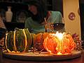 Oct. 31, 2009 - At Baiba's and Ronnie's in Baltimore, Maryland.<br />Seasonal candles.