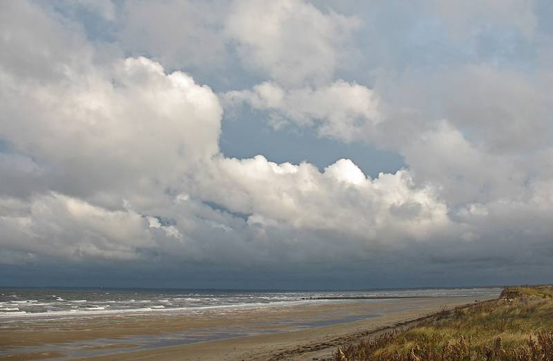 Nov. 2, 2009 - Parker River National Wildlife Refuge, Plum Island, Massachusetts.<br />View from end of boardwalk off parking lot #6.