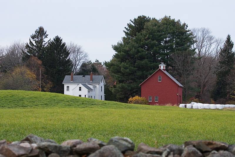 Nov. 9, 2009 - Appleton Farms, Ispwich, Massachusetts.<br />The only photo I took on a  late afternoon stroll with John G.