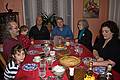 Nov. 26, 2009 - Thanksgiving at Paul and Norma's in Tewksbury, Massachusetts.<br />Miranda, Carl, Matthew, Tom, Jim, Joyce, and Holly at the dessert table.