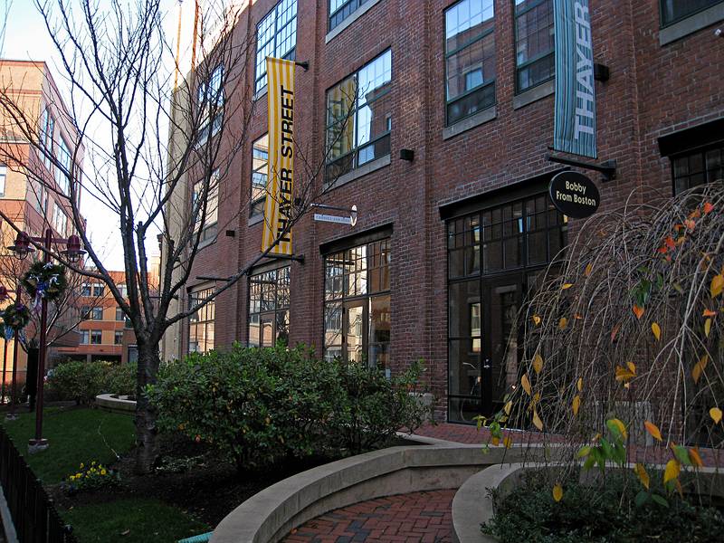 Nov. 28, 2009 - Boston, Massachusetts.<br />Art galleries between 450 and 460 Harrison Street.<br />Joyce dropped off one of her drawings at the Carroll and Sons Gallery for an exhibit.
