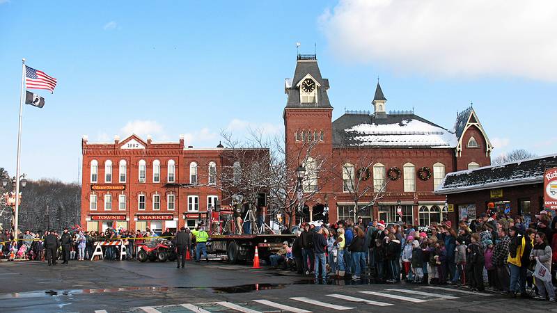 Dec. 6, 2009 - Santa Parade in Merrimac, Massachusetts.