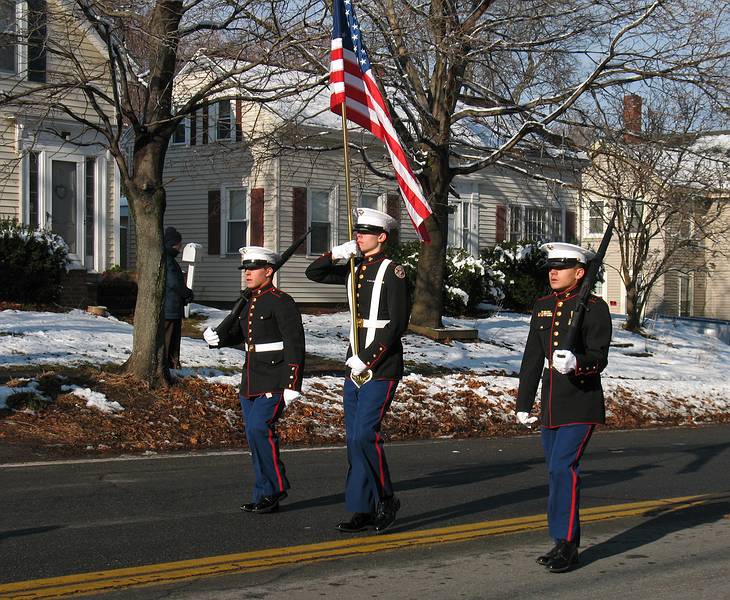 Dec. 6, 2009 - Santa Parade in Merrimac, Massachusetts.