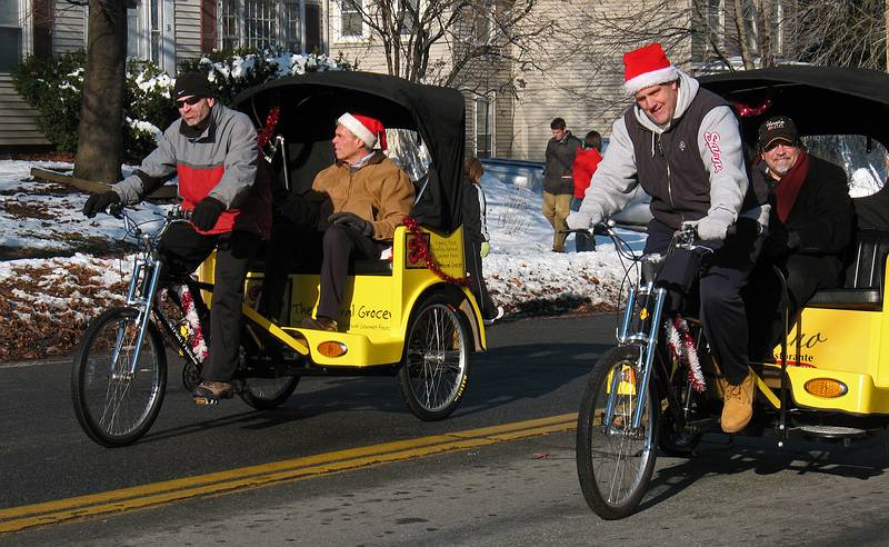 Dec. 6, 2009 - Santa Parade in Merrimac, Massachusetts.