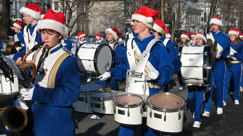 Dec. 6, 2009 - Santa Parade in Merrimac, Massachusetts.
