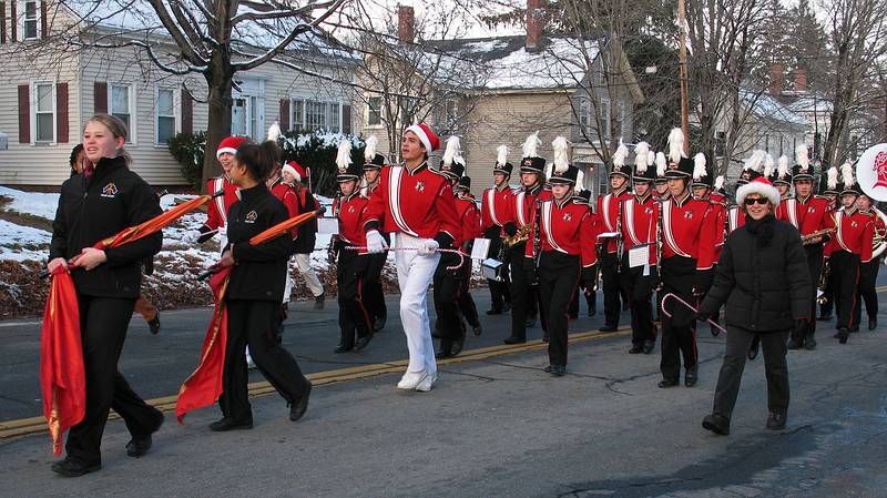 Dec. 6, 2009 - Santa Parade in Merrimac, Massachusetts.