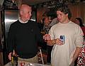 Dec. 25, 2009 - At Tom and Kim's in South Hampton, New Hampshire.<br />Tom and Colin.