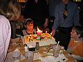Dec. 26, 2009 - At Pizzeria Uno in Bellingham, Massachusetts.<br />Miranda's birthday party.<br />Miranda with birthday cake.