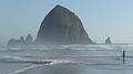 July 28, 2009 - Cannon Beach, Oregon.<br />Haystack Rock.