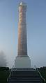 July 29, 2009 - Astoria, Oregon.<br />Astoria Column atop Coxcomb Hill, Astoria's highest point.<br />Built in 1926, it is 125 feet tall.