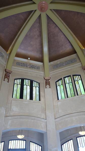 July 29, 2009 - Crown Point, Corbett, Oregon.<br />Interior of Vista House.