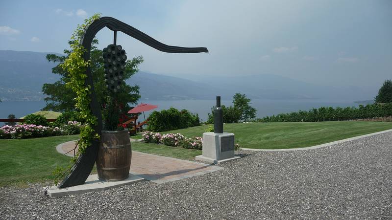 July 31, 2009 - Kelowna, British Columbia, Canada.<br />Arrowleaf Cellars winery.