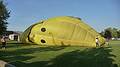 August 1, 2009 - Ballooning in Kelowna, British Columbia, Canada.<br />Smiley about to rise.