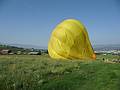 August 1, 2009 - Ballooning in Kelowna, British Columbia, Canada.<br />Down goes the balloon.