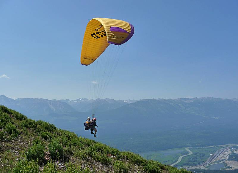 August 2, 2009 - Atop Mount Seven near Golden, British Columbia, Canada.