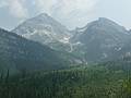 August 3, 2009 - Glacier National Park, British Columbia, Canada.<br />One last look into the upper Illecillewaet River Valley.