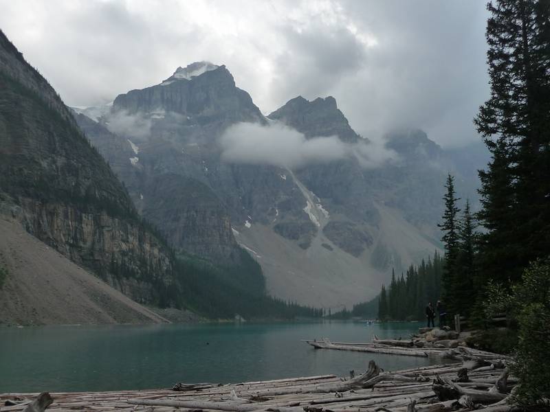 August 5, 2009 - Moraine Lake area, Banff National Park, Alberta, Canada.<br />Moraine Lake.