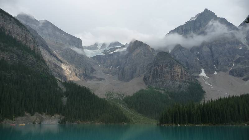 August 5, 2009 - Moraine Lake area, Banff National Park, Alberta, Canada.