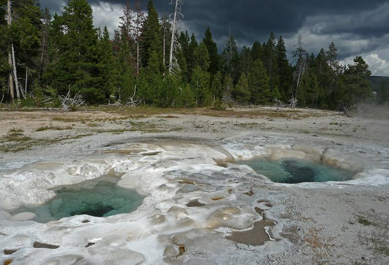 August 8, 2009 - Yellowstone National Park, Wyoming.<br />In the Old Faithful area.