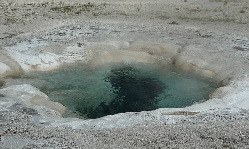 August 8, 2009 - Yellowstone National Park, Wyoming.<br />In the Old Faithful area.