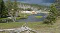 August 8, 2009 - Yellowstone National Park, Wyoming.<br />Firehole River in the Old Faithful area.