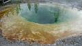 August 8, 2009 - Yellowstone National Park, Wyoming.<br />Morning Glory Pool in the Old Faithful area.
