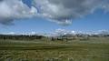 August 9, 2009 - Yellowstone National Park, Wyoming.<br />View west somewhere between Sheepeater Cliff and Mammoth Hot Springs.