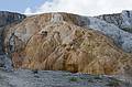 August 9, 2009 - Yellowstone National Park, Wyoming.<br />Mammoth Hot Springs Terraces area.