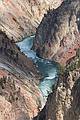 August 9, 2009 - Yellowstone National Park, Wyoming.<br />Yellowstone River from Grand View.