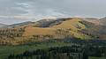 August 9, 2009 - Yellowstone National Park, Wyoming.<br />View east from Grand Loop Road heading south towards Dunraven Pass.