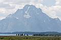 August 10, 2009 - Grand Teton National Park, Wyoming.<br />Mount Moran, 12,605 ft/3842 m.