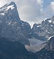 August 10, 2009 - Grand Teton National Park, Wyoming.<br />A glacier?