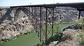 August 11, 2009 - Twin Falls, Idaho.<br />Perrine Bridge over the Snake River (from visitor center south of the bridge).