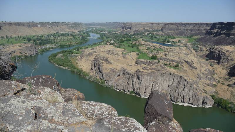 August 11, 2009 - Twin Falls, Idaho.<br />Snake River.