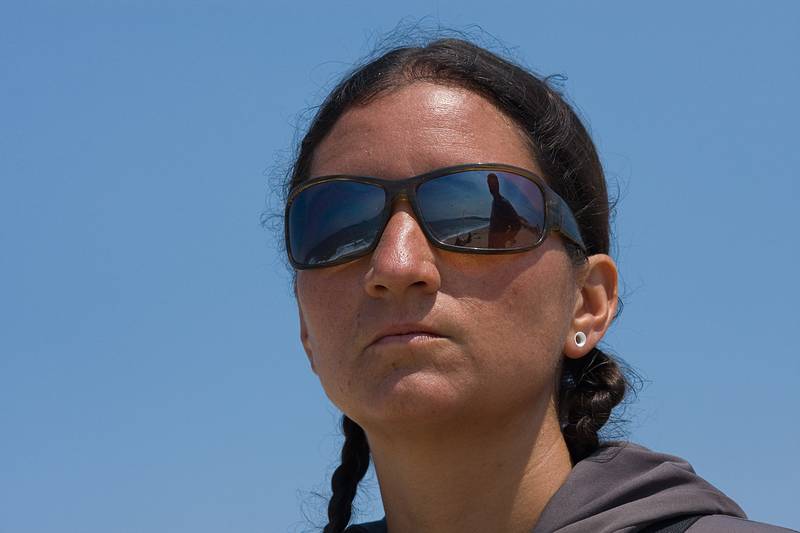 August 13, 2009 - Dunes State Park (on Monterey Bay), Sand City, California.<br />Melody.