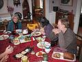 Jan. 3, 2010 - Merrimac, Massachusetts.<br />Neighbors over for brunch.<br />Joyce, Kathie, and Ron.