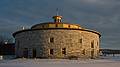 Jan. 10, 2010 - Hancock Shaker Village, Hancock, Massachusetts.<br />1826 Round Stone Barn.